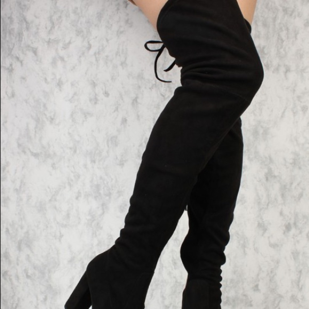 Thigh High black Boots